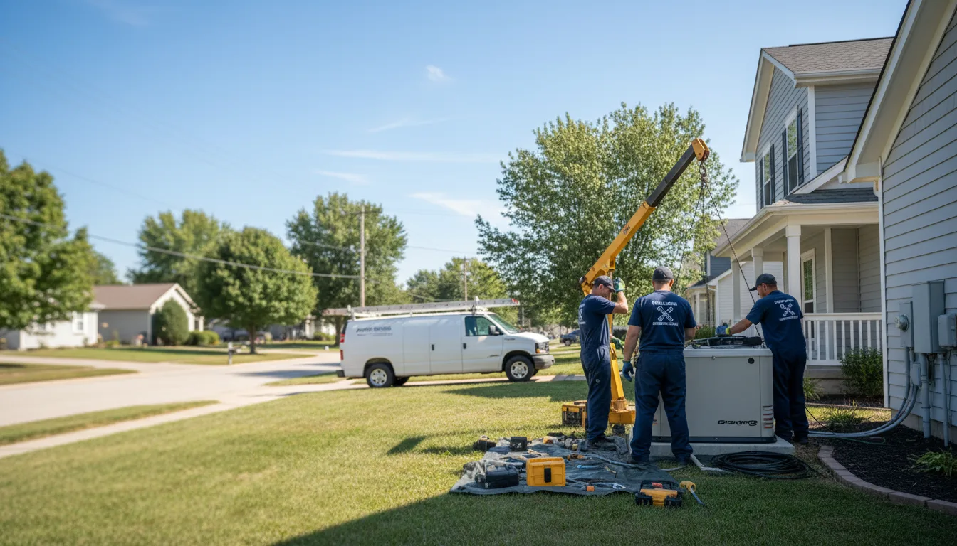 Generator Installation in Manchester, IA near me